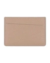 Maison Margiela Man Document Holder Light Brown Size - Soft Leather In Beige