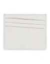 Maison Margiela Man Document Holder Off White Size - Soft Leather