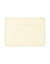 Maison Margiela Man Document Holder Yellow Size - Soft Leather