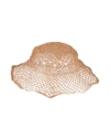Maison Margiela Man Hat Camel Size S Viscose In Beige