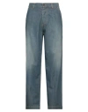 Maison Margiela Man Jeans Blue Size 31 Cotton In Blue