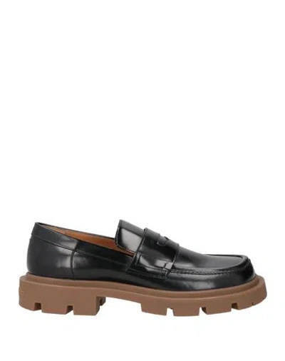 Maison Margiela Man Loafers Black Size 8 Leather
