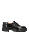 Maison Margiela Man Loafers Black Size 9 Leather