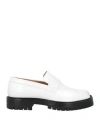 Maison Margiela Brogue Shoes  Men Color White In White