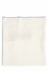 Maison Margiela Sciarpa In Lana A 4 Punti In Off-white