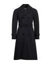 Maison Margiela Man Overcoat & Trench Coat Lead Size 42 Cotton, Polyamide In Grey