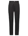 Maison Margiela Man Pants Black Size 33 Cotton, Elastane