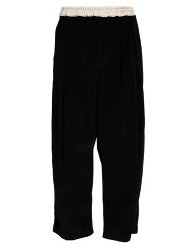 Maison Margiela Man Pants Black Size 38 Cotton