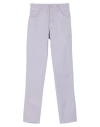 Maison Margiela Man Pants Lilac Size 32 Cotton, Elastane In Purple