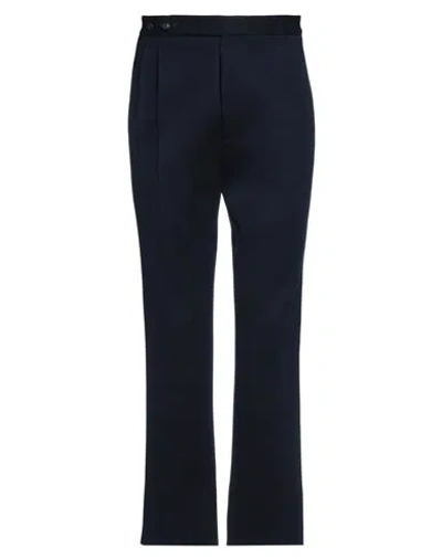 Maison Margiela Man Pants Midnight Blue Size 36 Wool, Acrylic