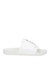 Maison Margiela Man Sandals White Size 7 Rubber