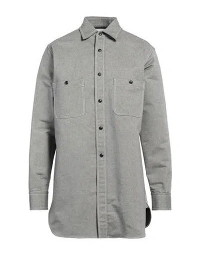 Maison Margiela Man Shirt Grey Size 16 Paper