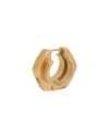 Maison Margiela Man Single Earring Gold Size - Metal In Gold