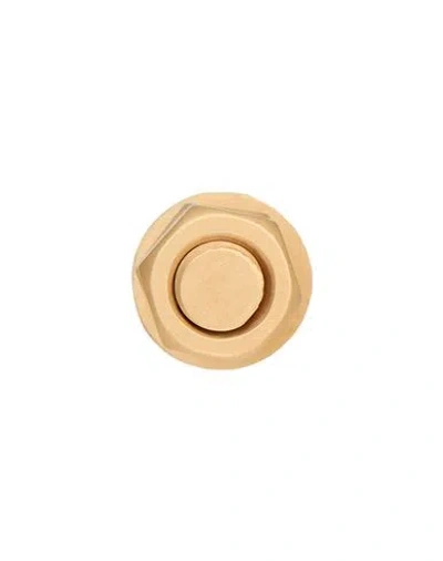 Maison Margiela Man Single Earring Gold Size - Metal