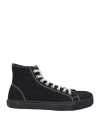 Maison Margiela Man Sneakers Black Size 8 Textile Fibers