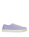Maison Margiela Man Sneakers Lilac Size 9 Textile Fibers In Purple