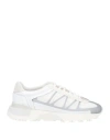 Maison Margiela Mm22 Low-top Two Tone Sneakers In White