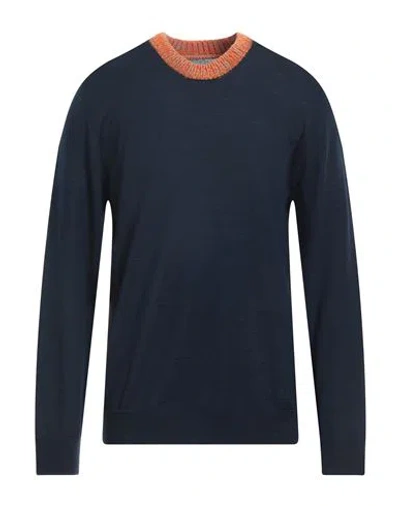 Maison Margiela Man Sweater Navy Size L Wool