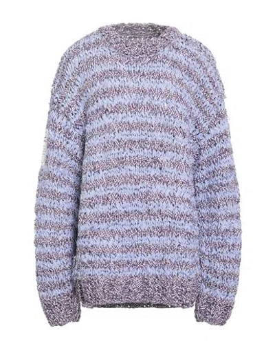 Maison Margiela Man Sweatshirt Blue Size Xl Cotton