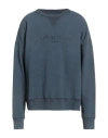 Maison Margiela Man Sweatshirt Blue Size S Cotton
