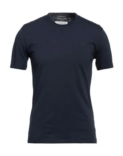 Maison Margiela Man T-shirt Navy Blue Size S Cotton