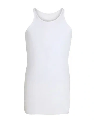 Maison Margiela Man White T-shirts & Tank Tops