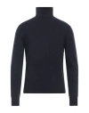 Maison Margiela Man Turtleneck Midnight Blue Size Xl Cashmere In Black