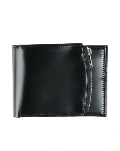 Maison Margiela Man Wallet Black Size - Bovine Leather