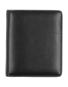 Maison Margiela Man Wallet Black Size - Cow Leather