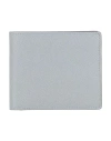 Maison Margiela Man Wallet Grey Size - Cow Leather In Gray