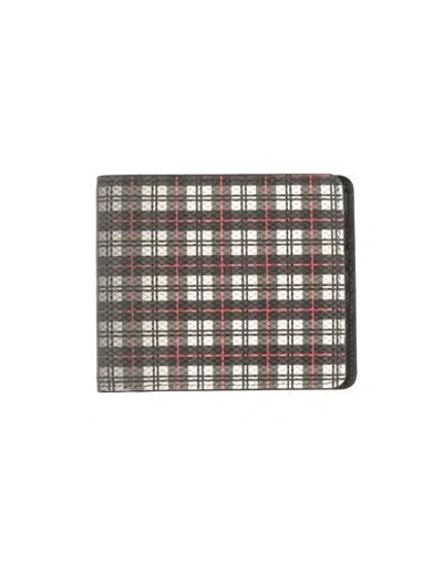 Maison Margiela Man Wallet Lead Size - Bovine Leather In Grey