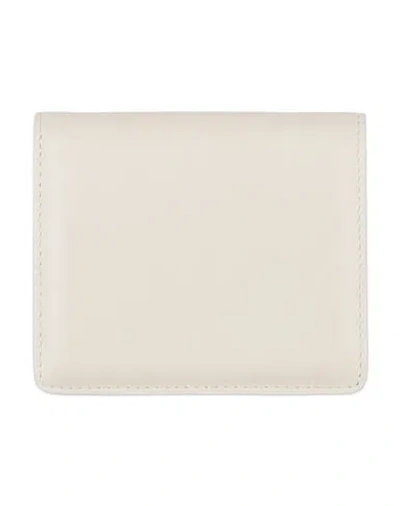 Maison Margiela Man Wallet Off White Size - Cow Leather
