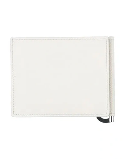Maison Margiela Man Wallet White Size - Cow Leather