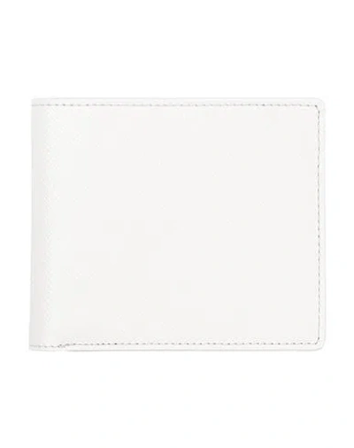 Maison Margiela Man Wallet White Size - Cow Leather