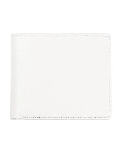 Maison Margiela Man Wallet White Size - Cow Leather In White