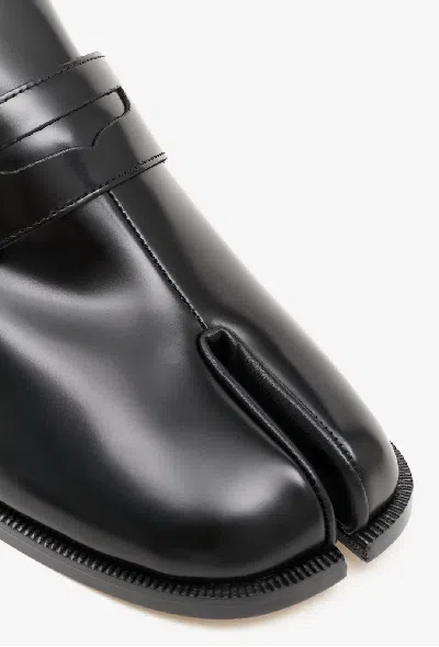 Pre-owned Maison Margiela Margiela Black Tabi Loafers 44
