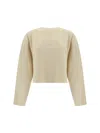 Maison Margiela Cotton Logo Sweatshirt Women In Multicolor