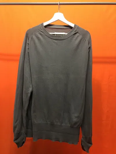 Pre-owned Maison Margiela Martin Margiela F/w05 Extended Destroyed Pull In Grey