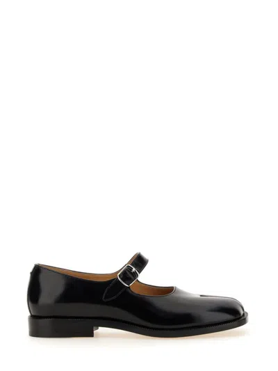 Maison Margiela Tabi Mary-janes In Black