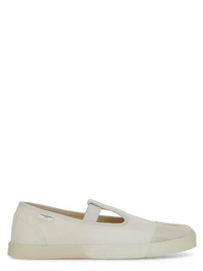 Maison Margiela Mary Jane "tabi" In White