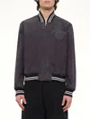 Maison Margiela Varsity Bomber Jacket In Multi