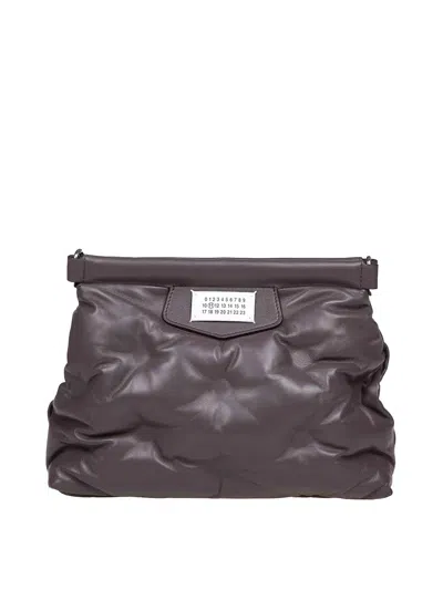 Maison Margiela Matelasse Calfskin Bag In Black