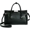 Maison Margiela Medium 5ac East/west Top Handle Bag In Black