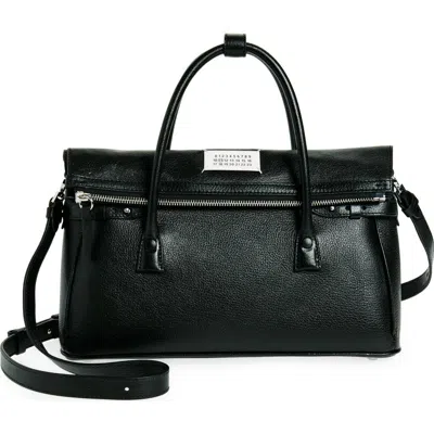 Maison Margiela Medium 5ac East/west Top Handle Bag In Black