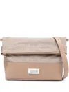 Maison Margiela Numbers-motif Messenger Bag In Neutrals
