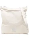 Maison Margiela 5ac Cotton-blend Shoulder Bag In White