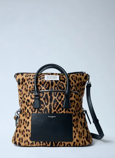 Maison Margiela Medium 5ac Handbag In Brown