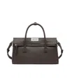 Maison Margiela Medium 5ac Leather Tote Bag In Black