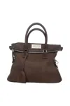 Maison Margiela Medium 5ac Loved To Death Bags In Brown