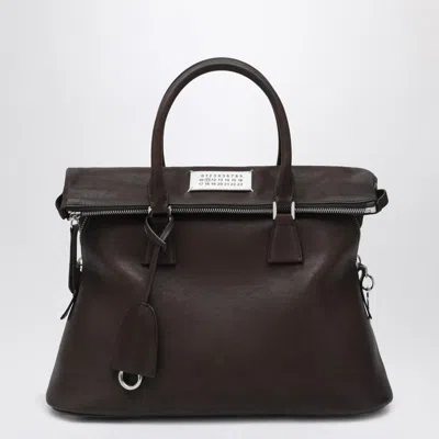 MAISON MARGIELA MAISON MARGIELA MEDIUM 5AC LOVED TO DEATH EBONY BAG